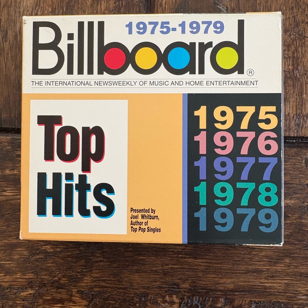 Billboard “Top Hits” 1975-1979 Five CD Box Set